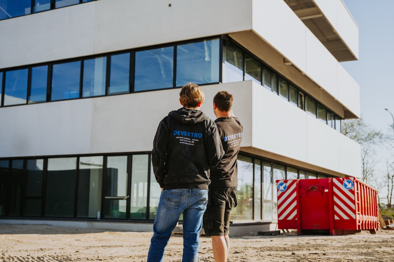 Marelec — Starten in een gebouw dat nog in opbouw is